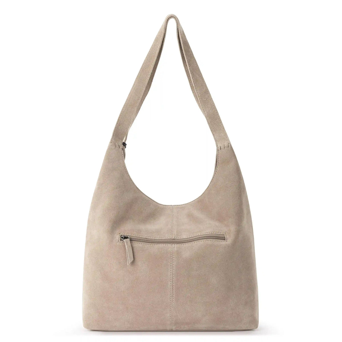Huntley Hobo - Leather - Sand Suede