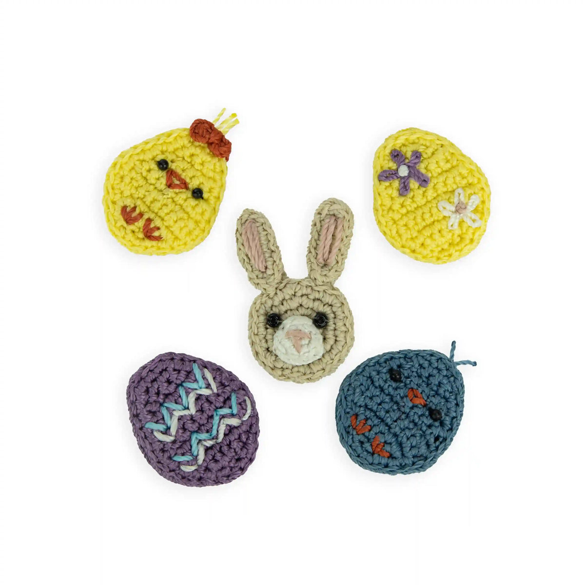 Yarnicharmz 5 Pack - Hand Crochet - Easter