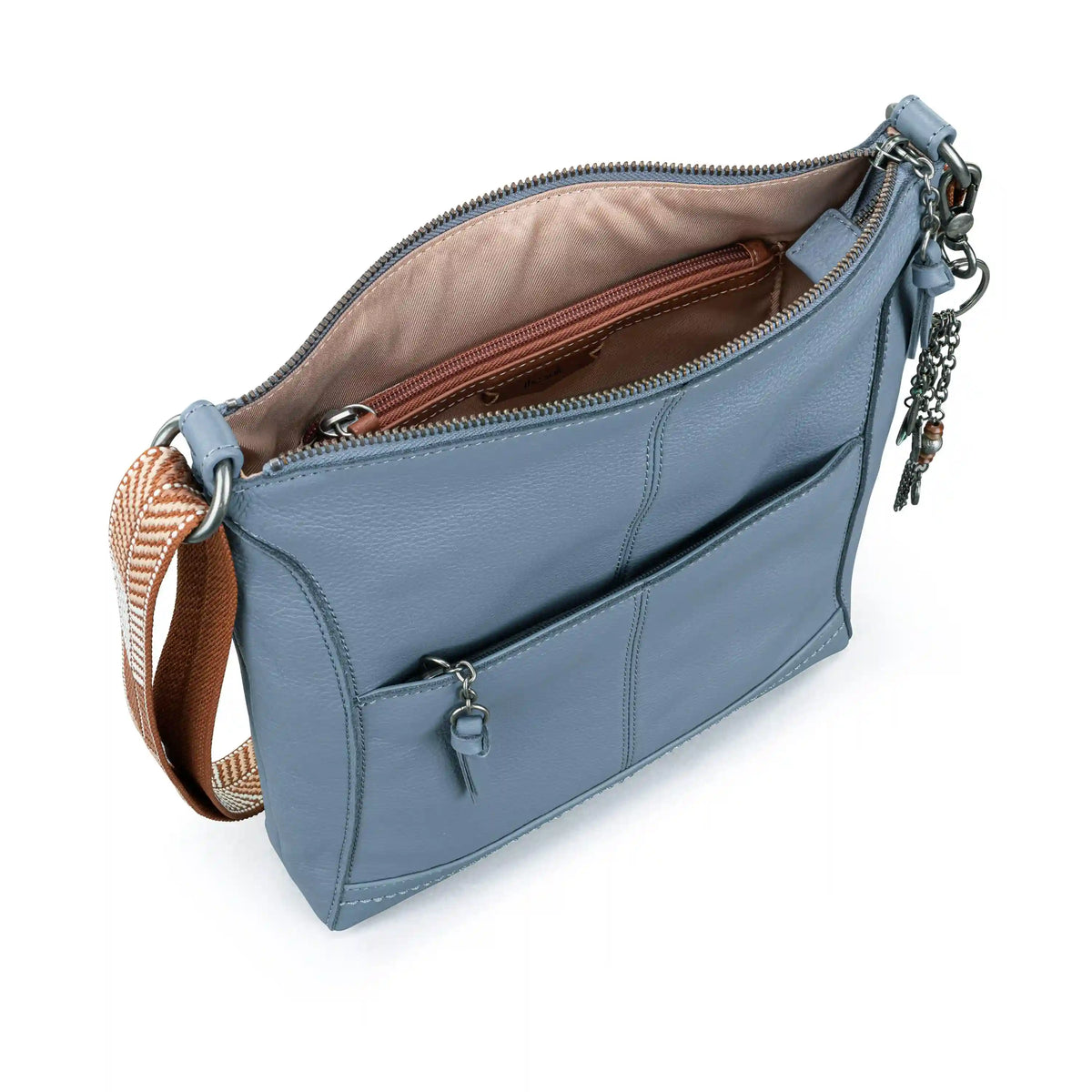 Lucia Crossbody - Leather - Maritime