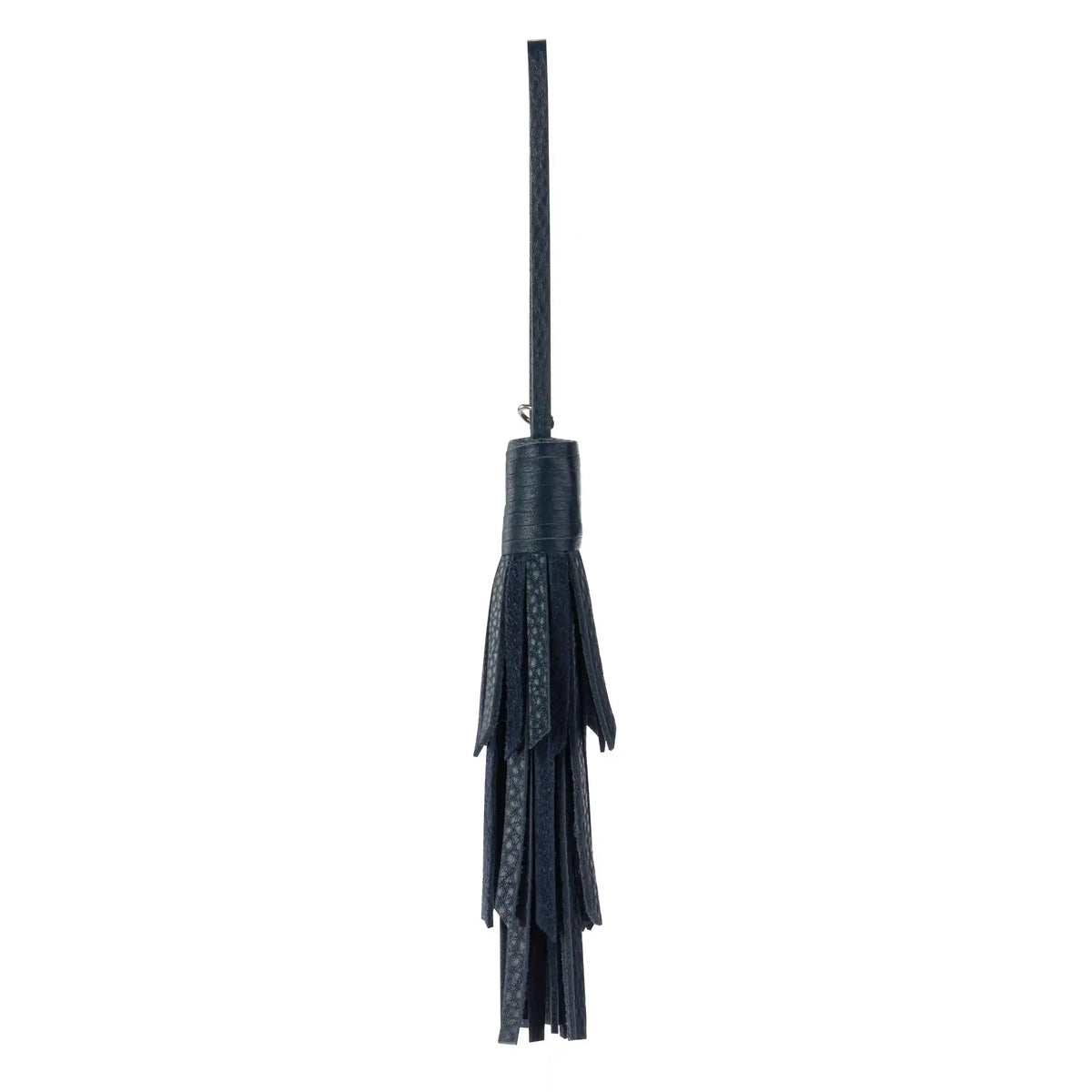 Cypress Tassel Dangle - Leather - Indigo