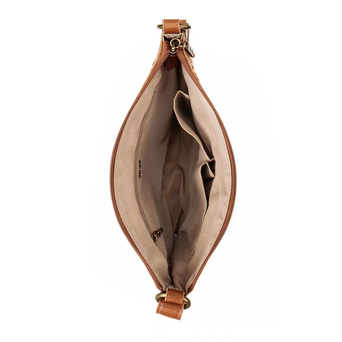 Lucia Crossbody - Straw - Natural Primrose