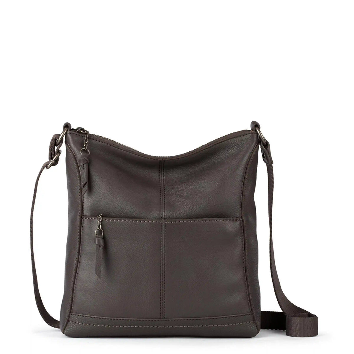 Lucia Crossbody - Leather - Slate