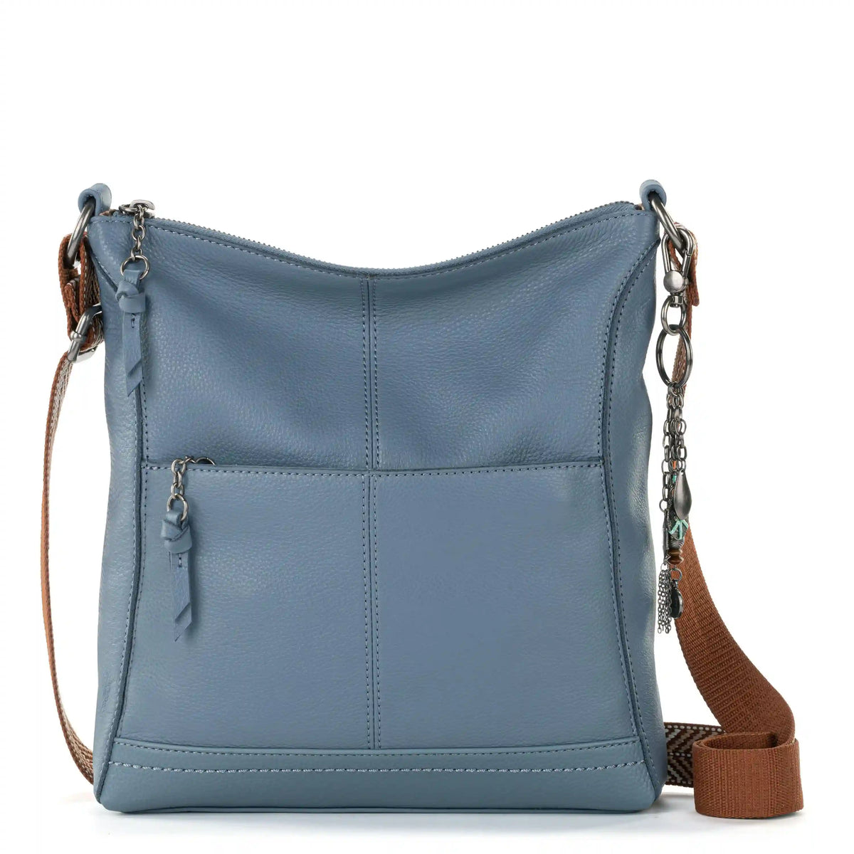 Lucia Crossbody - Leather - Maritime