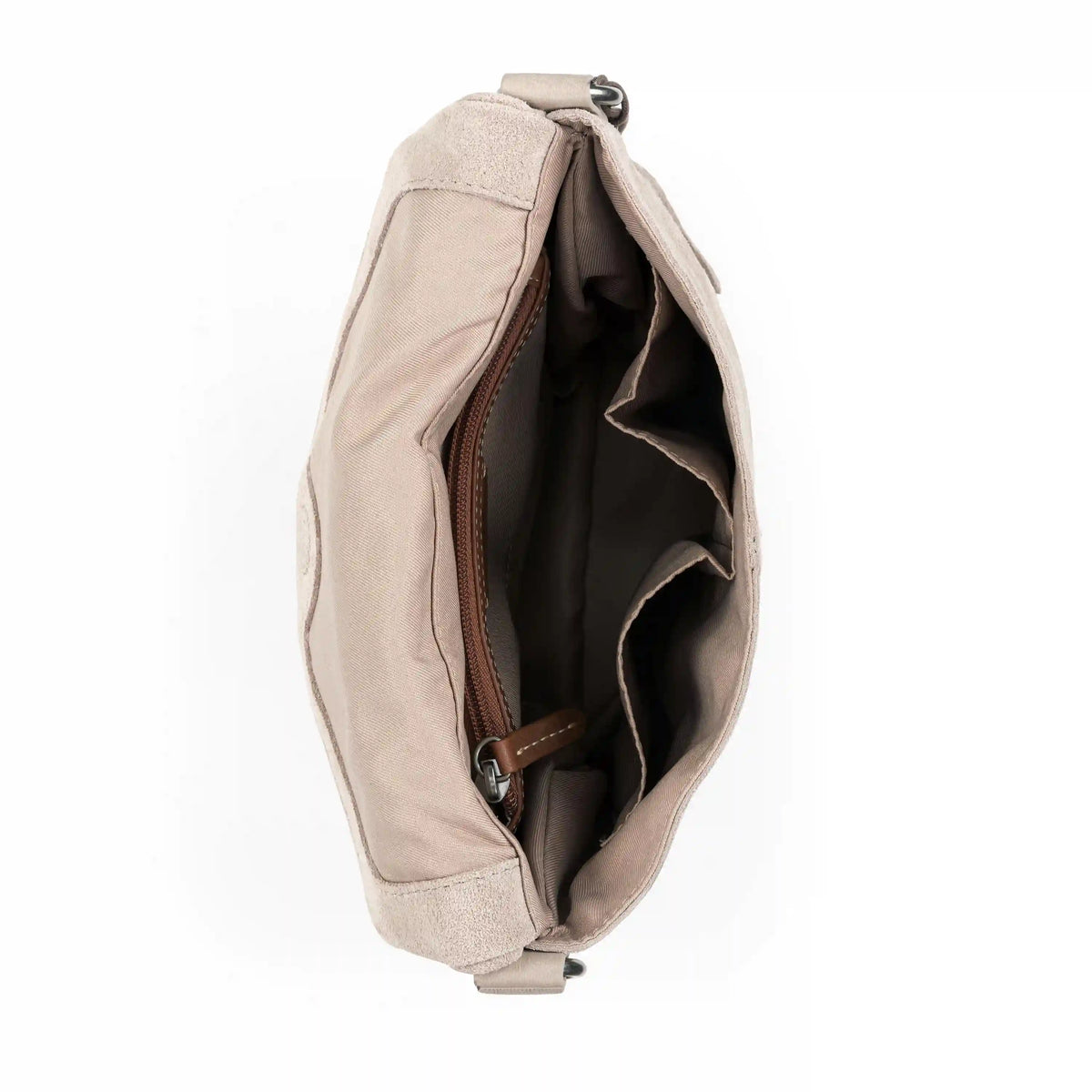 Silverlake Flap Crossbody - Leather - Sand Suede