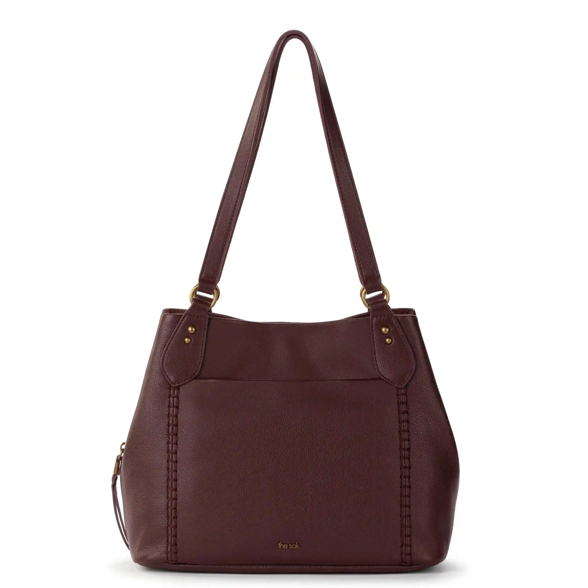 Melrose Satchel - Leather - Mahogany