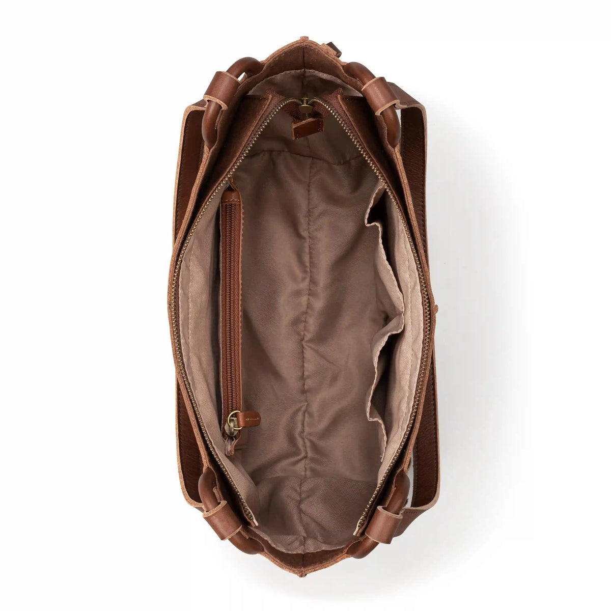 Los Feliz Satchel - Leather - Whiskey