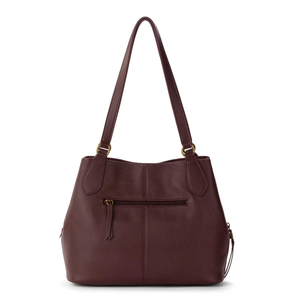 Melrose Satchel - Leather - Mahogany