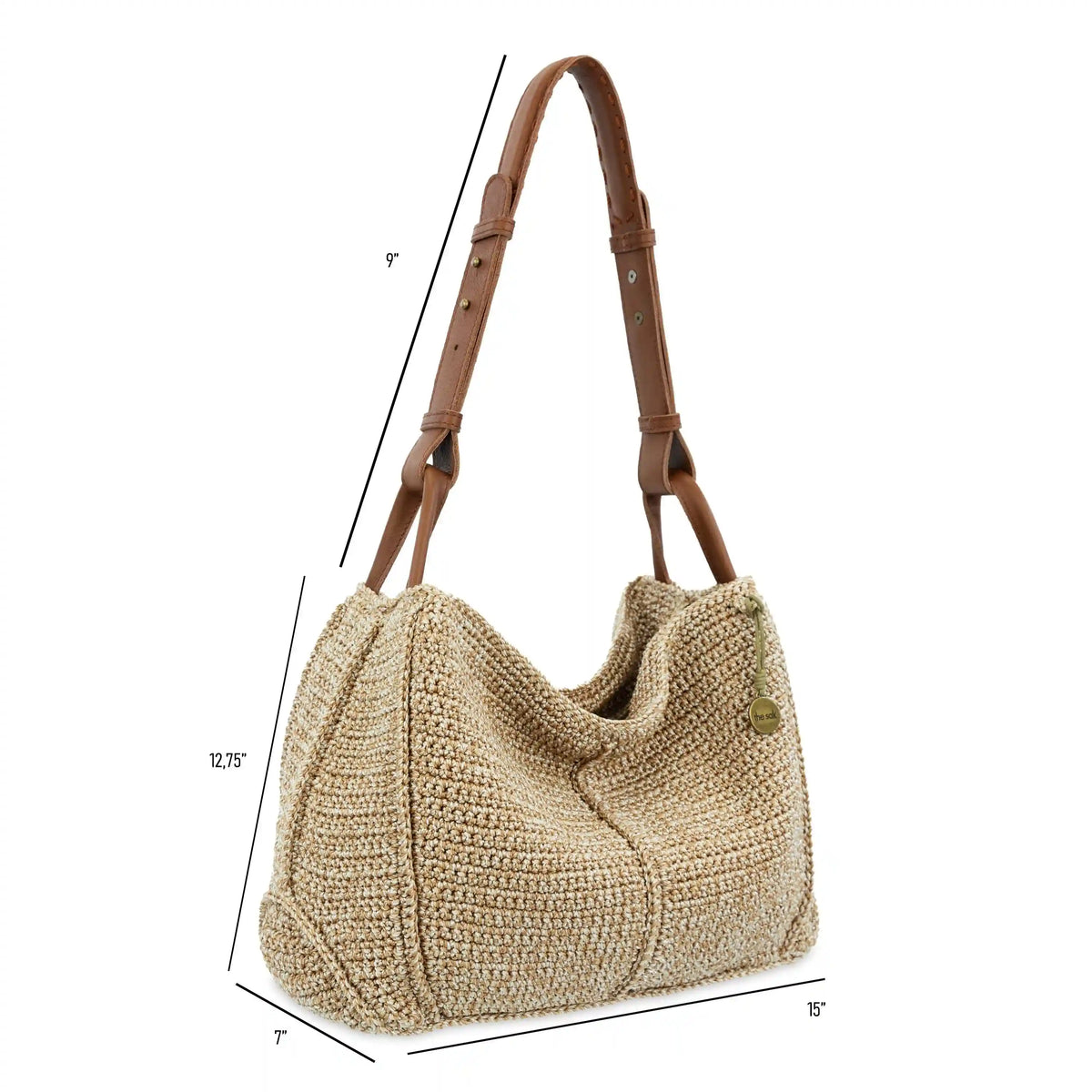 Los Feliz Hobo - Hand Crochet - Bamboo Static