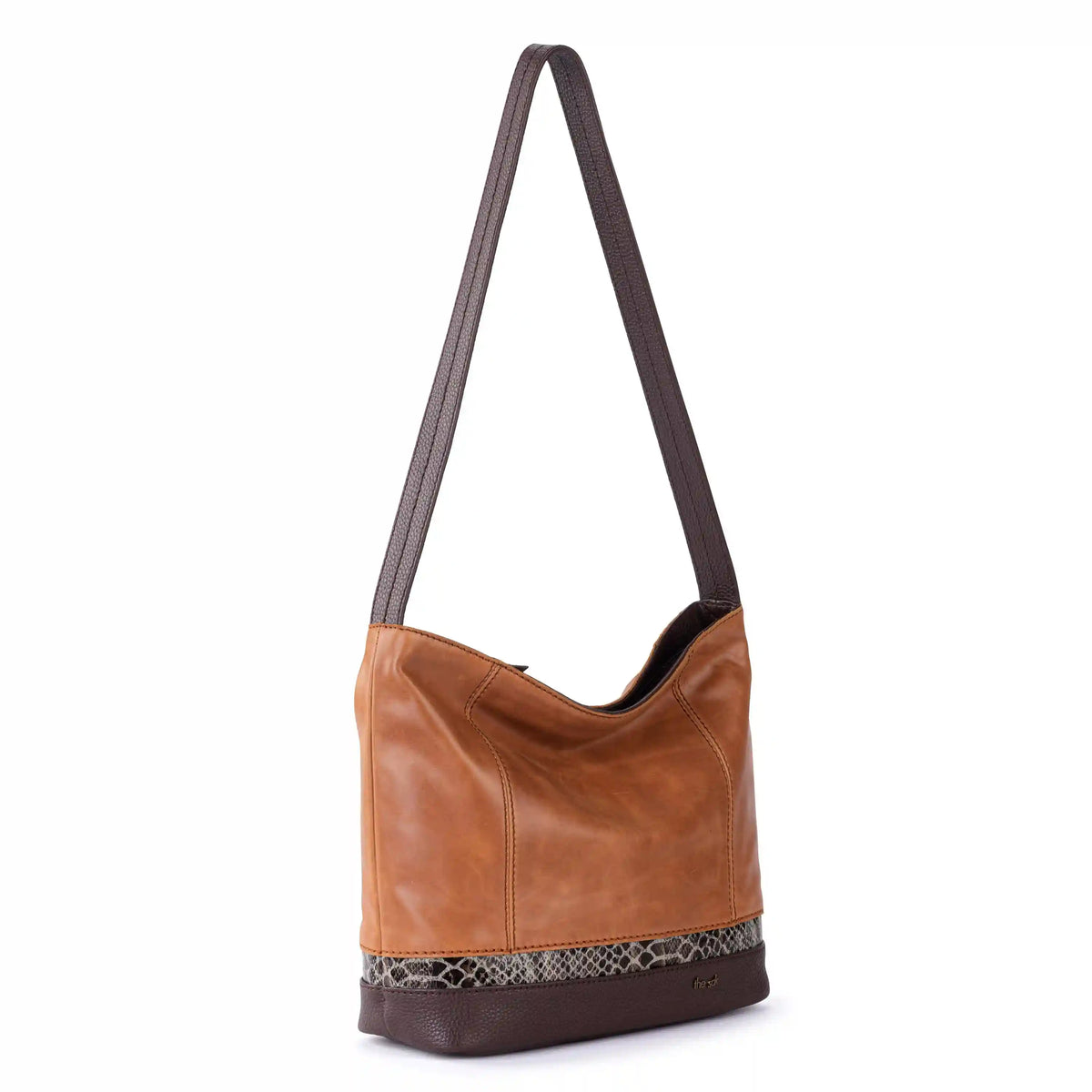 De Young Hobo - Leather - Tobacco Snake Block