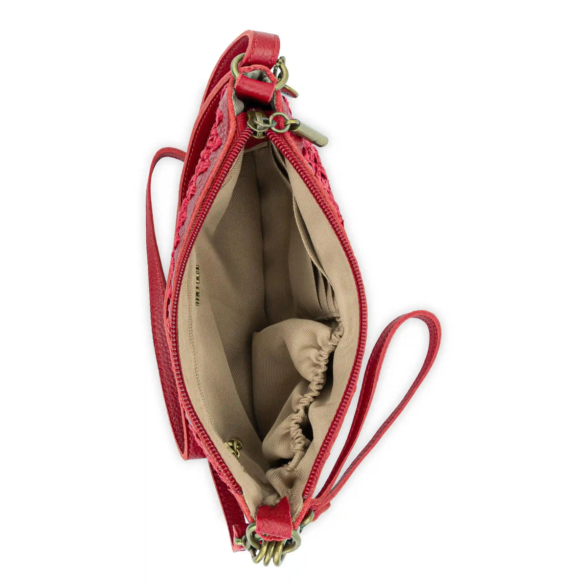 Vita Convertible Wristlet - Straw - Scarlet Primrose