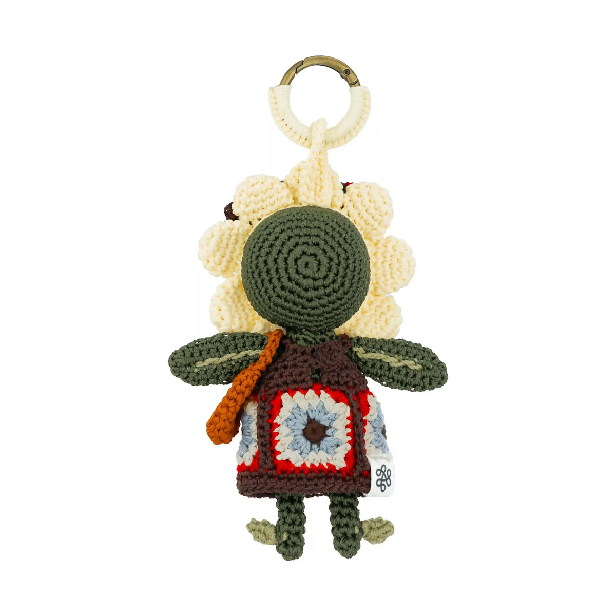 Sunbudz Sunflower Dangle - Hand Crochet - Maizee