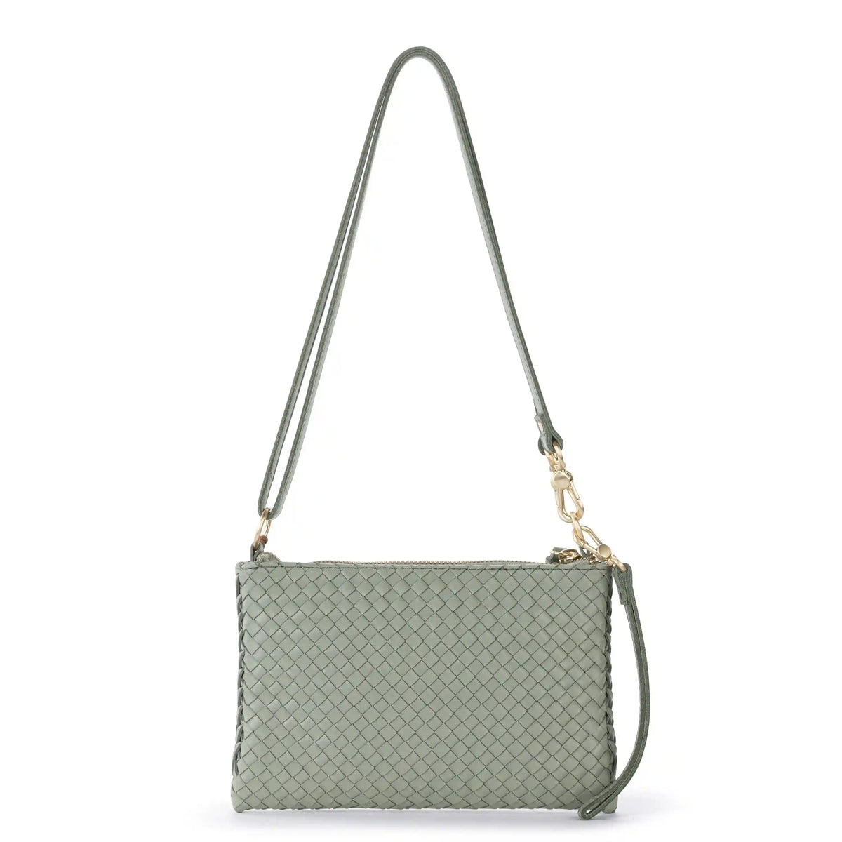 Vita Convertible Wristlet - Leather - Meadow Woven