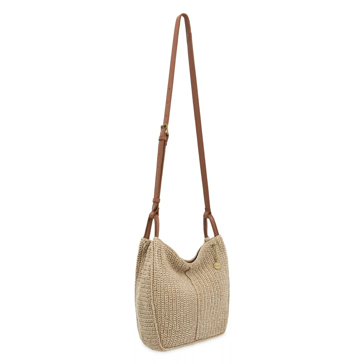 Los Feliz Crossbody - Hand Crochet - Bamboo Static
