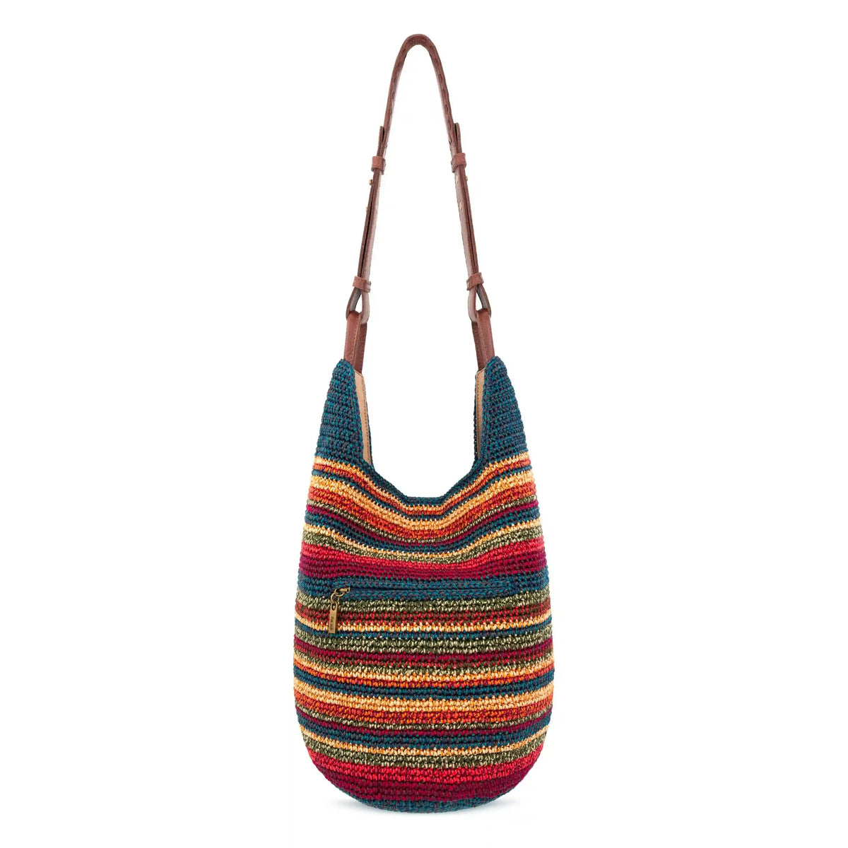 Los Feliz 120 Hobo - Hand Crochet - Woodland Stripe