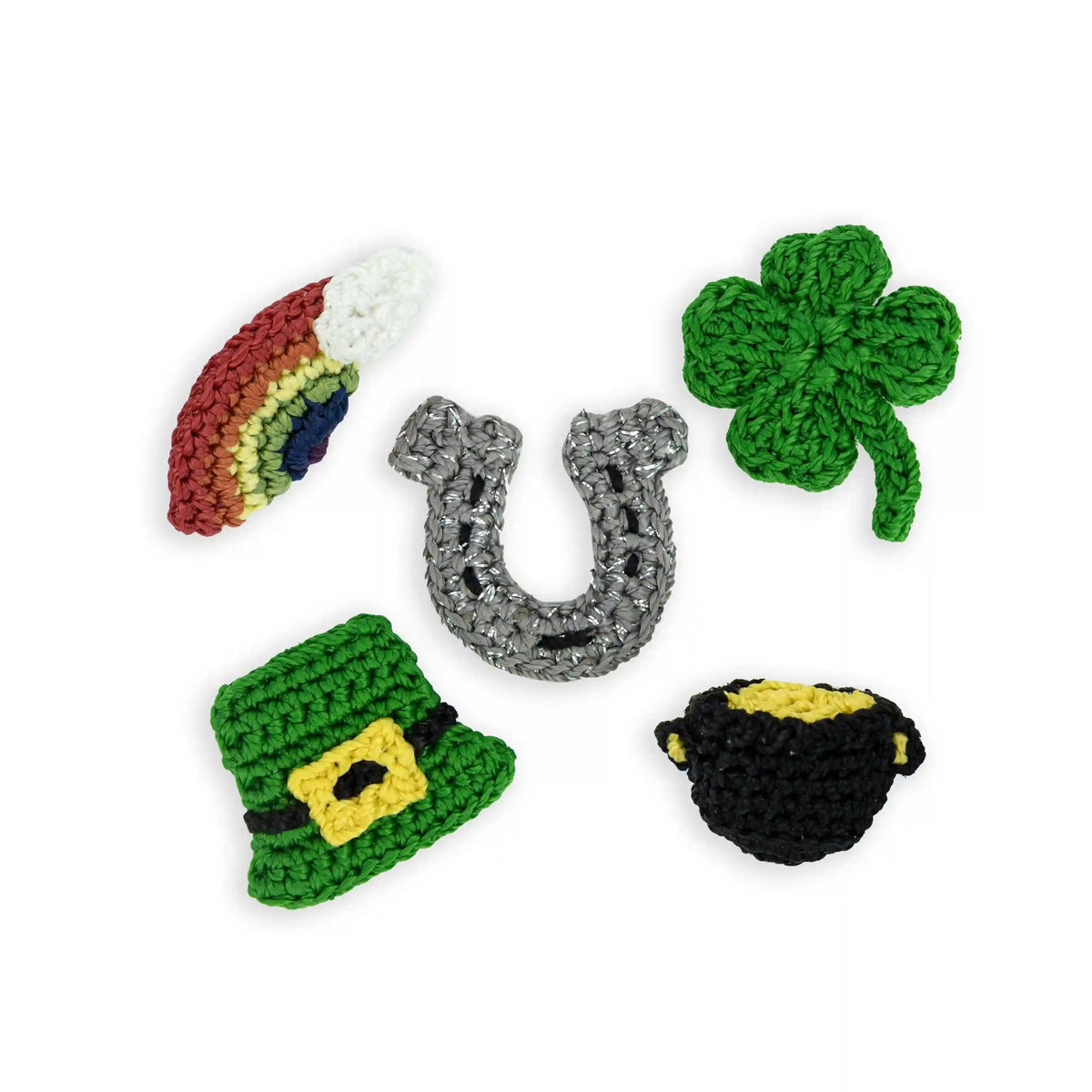 Yarnicharmz 5 Pack - Hand Crochet - St Pattys