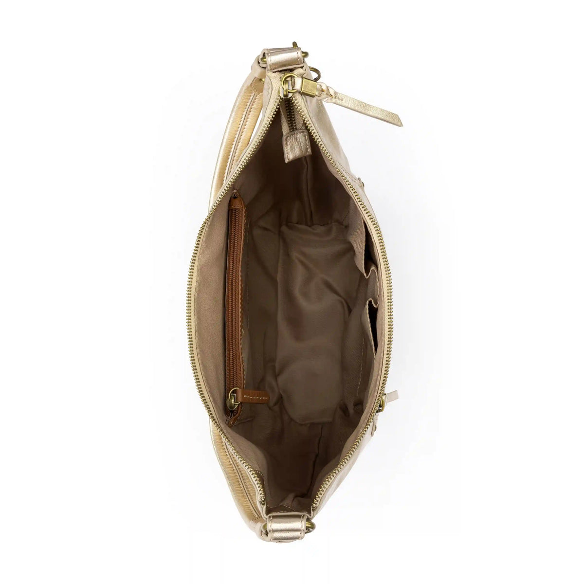 Sequoia Hobo - Leather - Light Gold