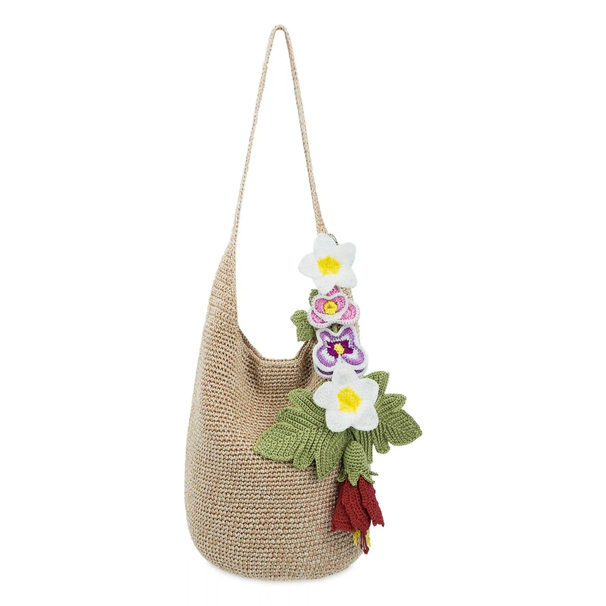 Yarnicharmz The Mega Dangle - Hand Crochet - Multi Flower