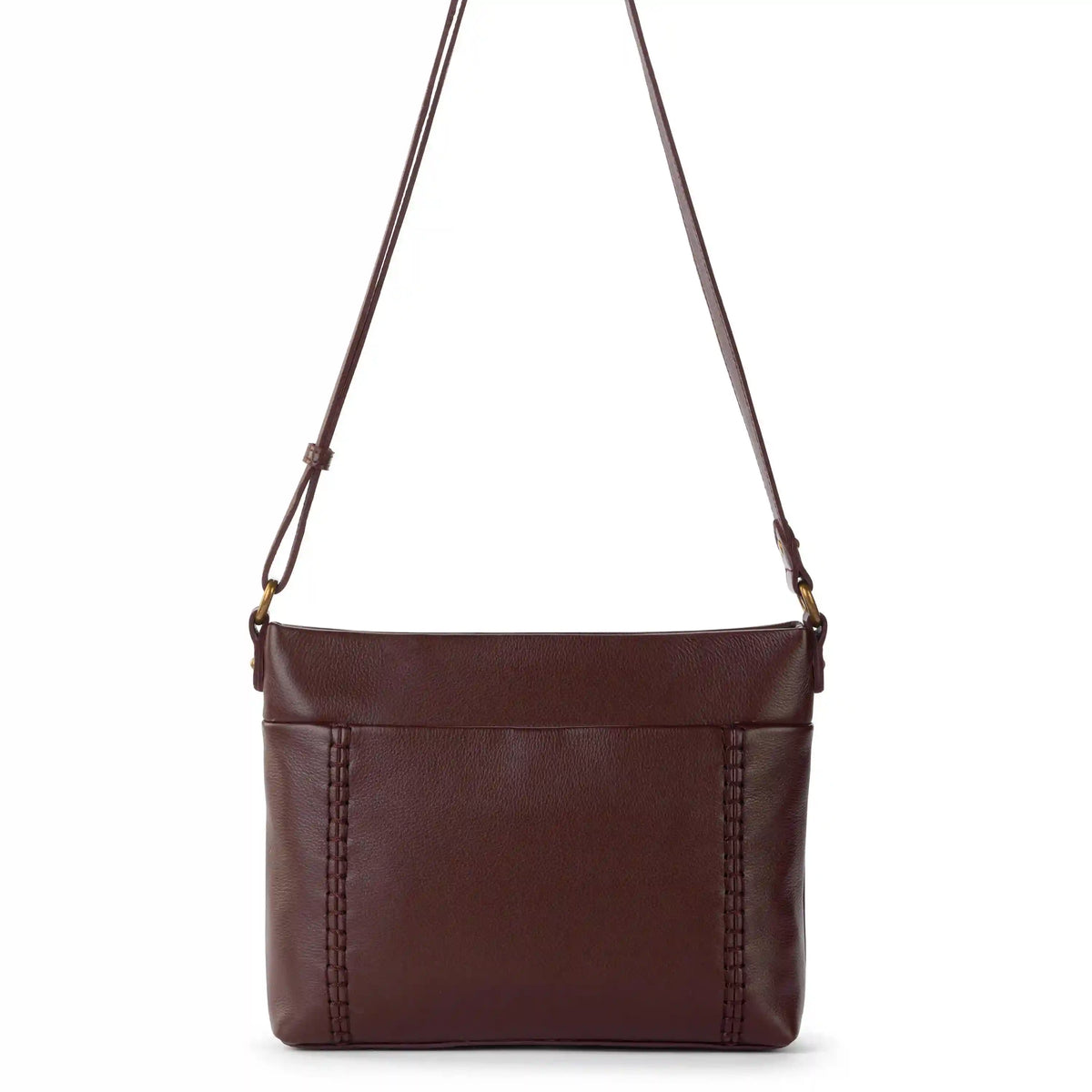 Melrose Crossbody - Leather - Mahogany