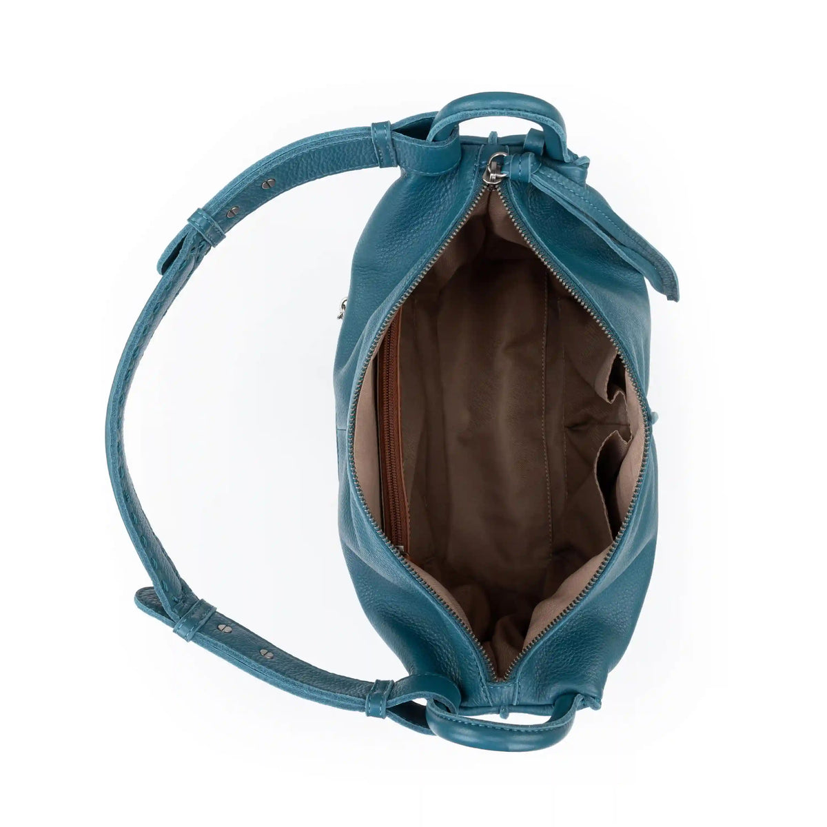 Los Feliz Hobo - Leather - Deep Teal