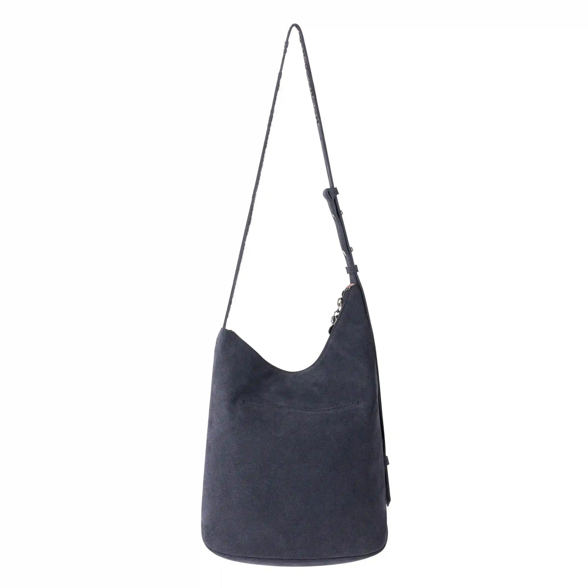 Tess Bucket - Leather - Storm Grey Suede Belt