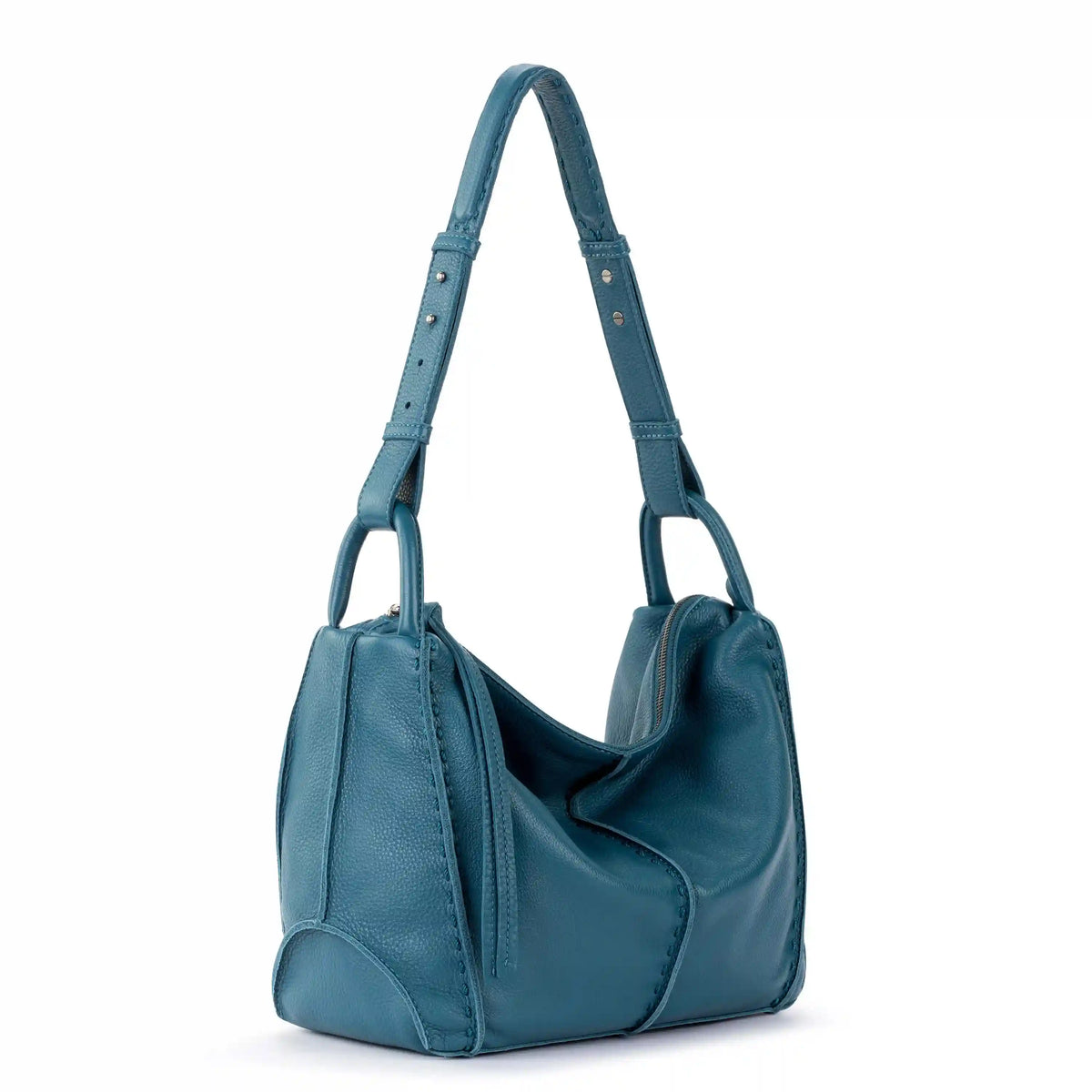 Los Feliz Hobo - Leather - Deep Teal