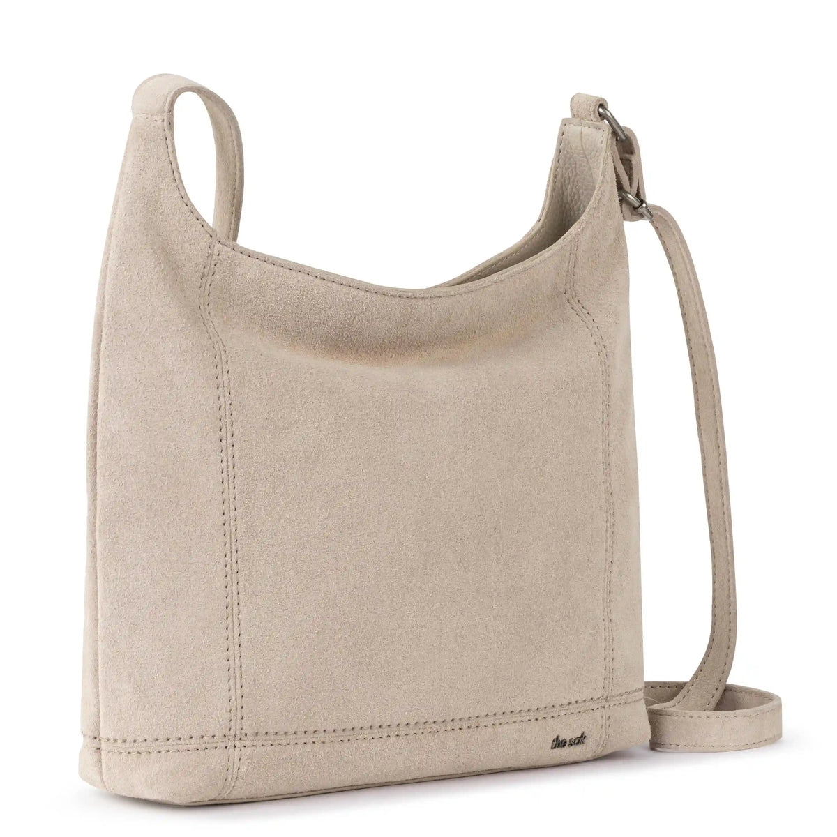 De Young Crossbody - Leather - Sand Suede
