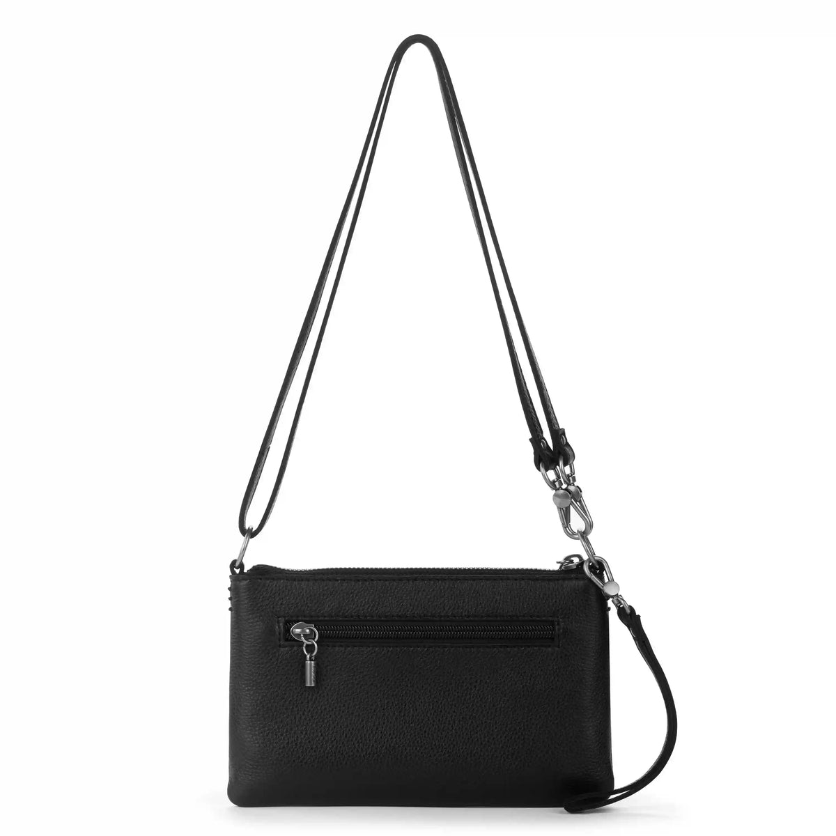 Vita Convertible Wristlet - Leather - Black