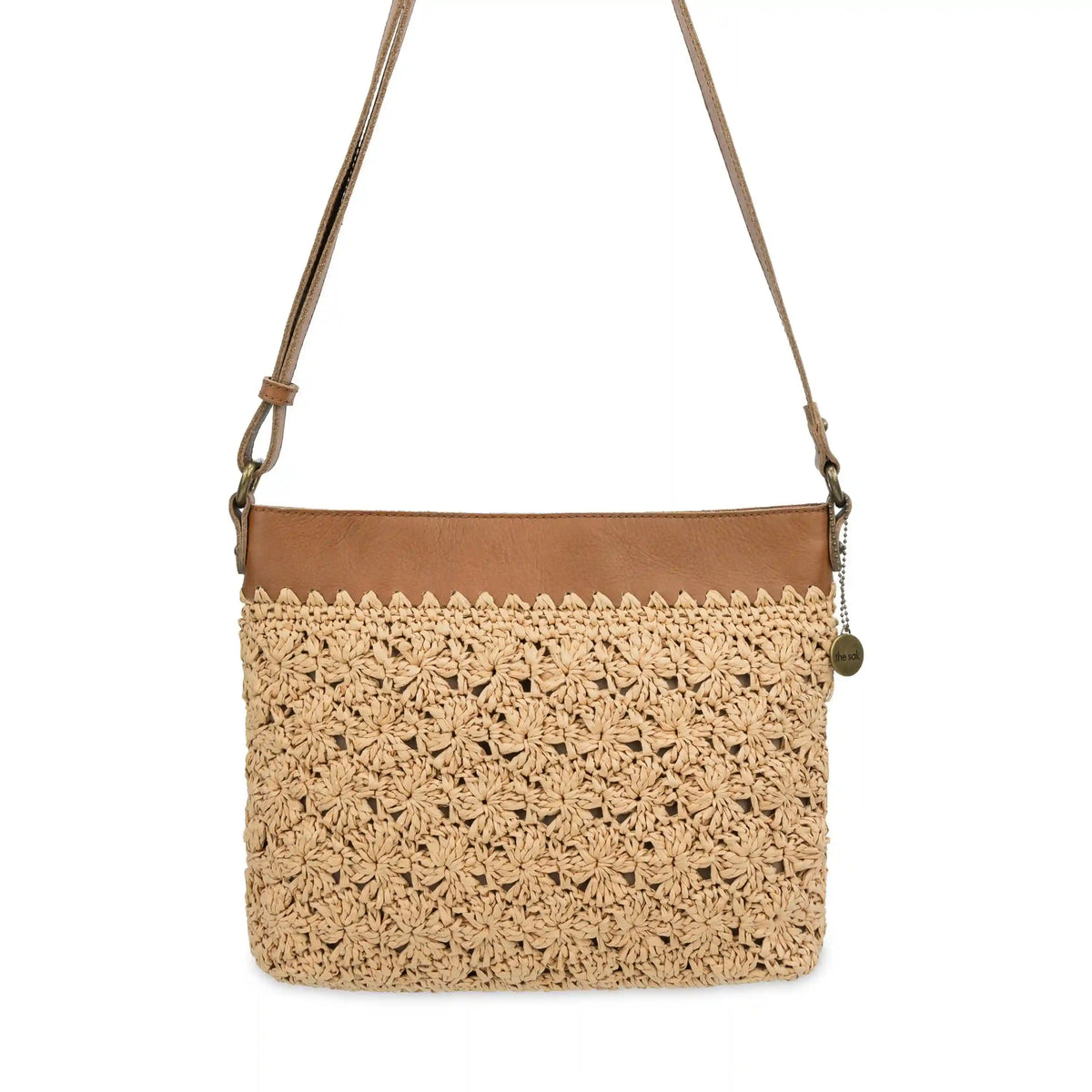 Melrose Crossbody - Straw - Natural Primrose