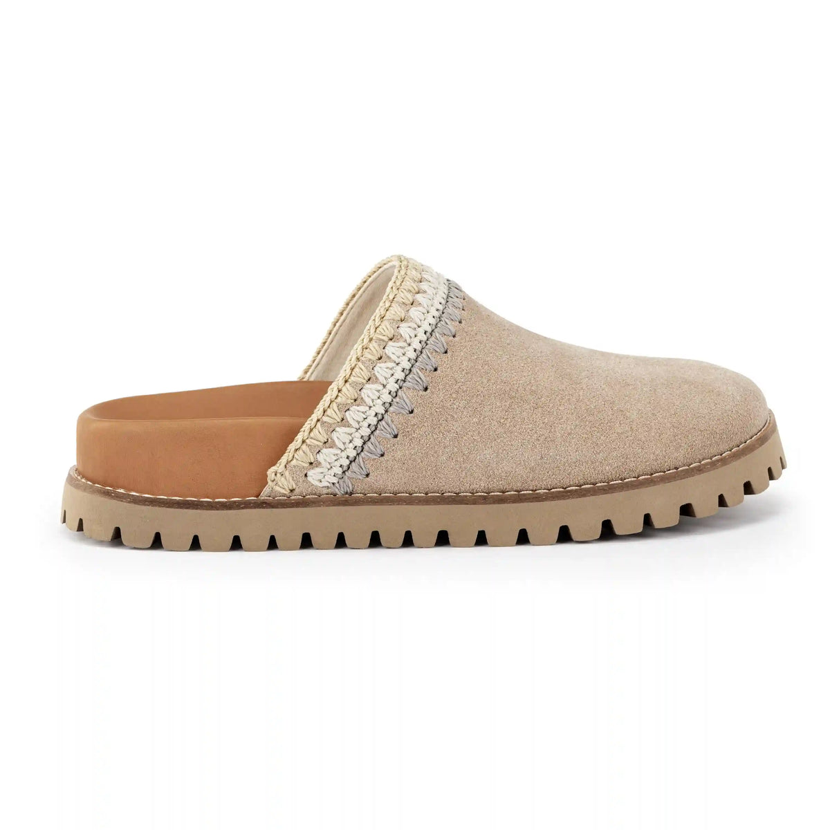 Bolinas Lug Sole Clog - Leather - Sand Seminyak