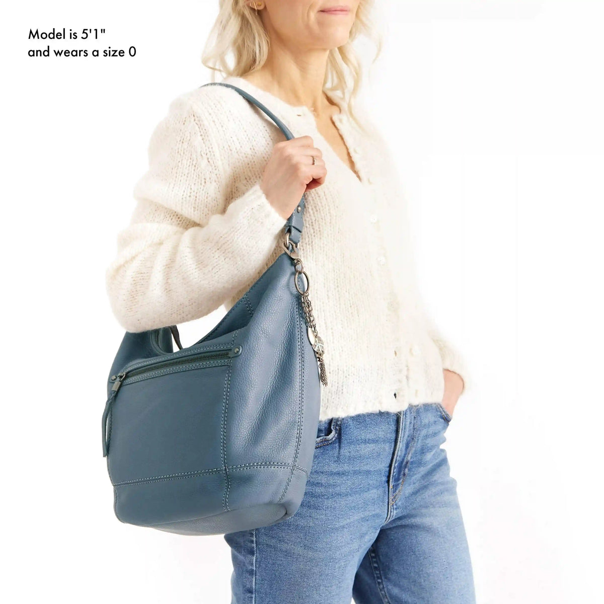 Sequoia Hobo - Leather - Maritime
